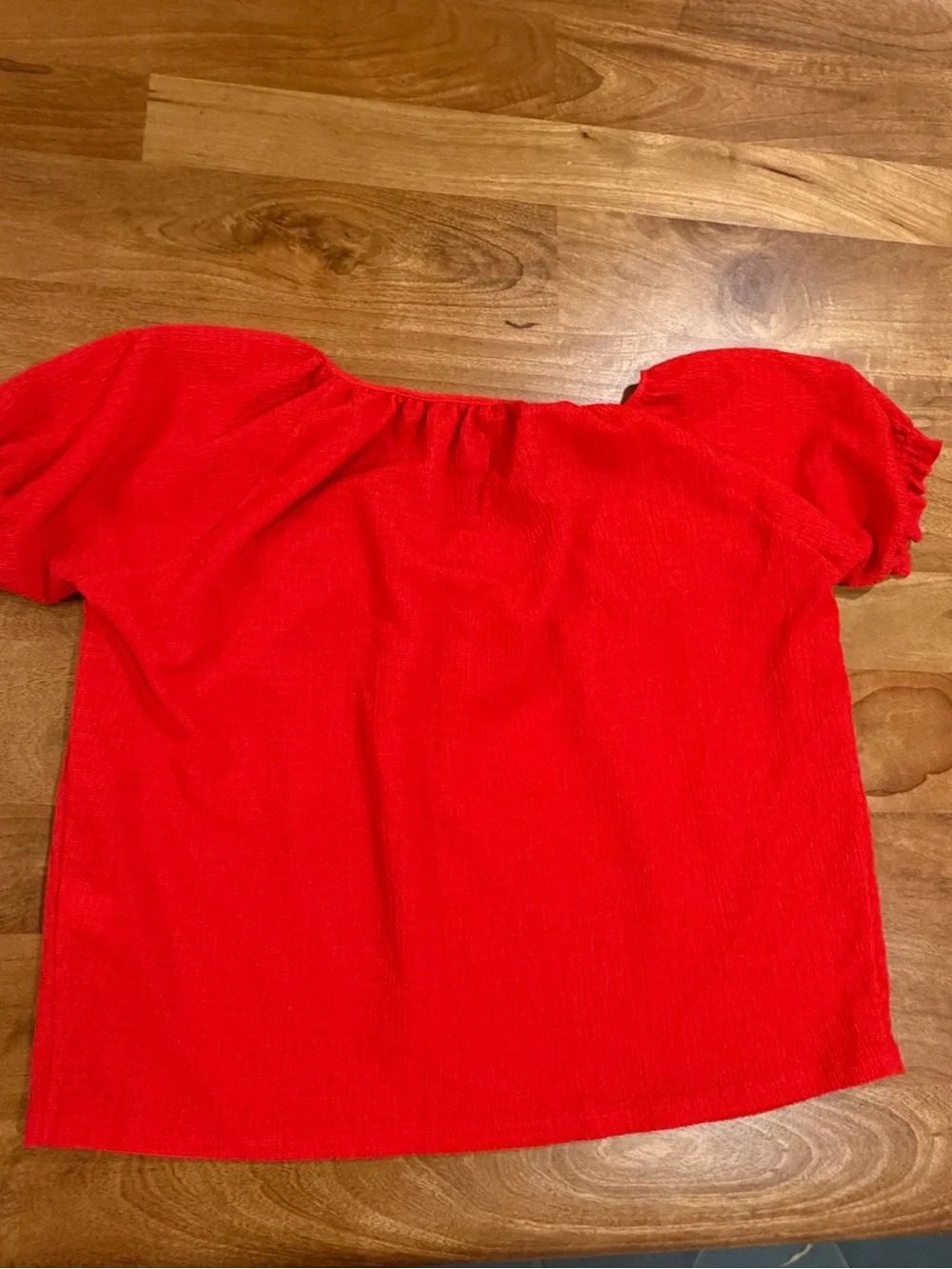 Madewell bright red